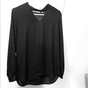 Violet + Claire Navy Blue Blouse